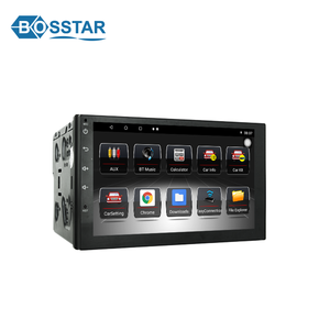 Touch Screen Headunit 2 Double Din 7 Inch <strong>Android</strong> Car Radio Gps System With BT Tv Rear View <strong>Input</strong> Mirror Link Function Car <strong>Video</strong> - Product Image 1