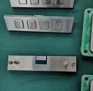 Benutzer definiertes Layout Industrielle Metall tastatur Funktionelles Metall Ziffernblock 4 Tasten Numerische Edelstahl tastatur - Product Image 4