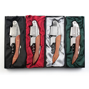 Custom Logo Hout Wijn Kurkentrekker Wijn Kurkentrekker Wijnflesopener Kurkentrekkers & Openers Wijn Sleutel <span class=keywords><strong>Opener</strong></span> Cadeau Voor Wijnliefhebbers - Product Image 1