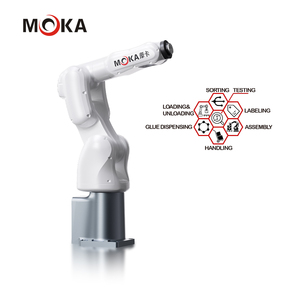 Moka Robot MB04S-580 6 assi industriale ad alta velocità CNC macchina di movimentazione Robot con Inexbot Controller per le industrie dell'edilizia