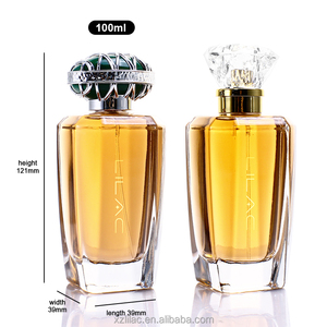 New Product Perfume Bottle Irregular Customized Perfume Bottle and <strong>Box</strong> <strong>100ML</strong> Glass Bottles for Perfumes Simple and Elegant - Product Image 5