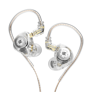 KZ EDX PRO In-<strong>Ears</strong> Earphones <strong>Wired</strong> in <strong>Ear</strong> Monitors HiFi Deep Bass Sound Earbuds 10mm Dynamic Driver IEM Earbuds - Product Image 5