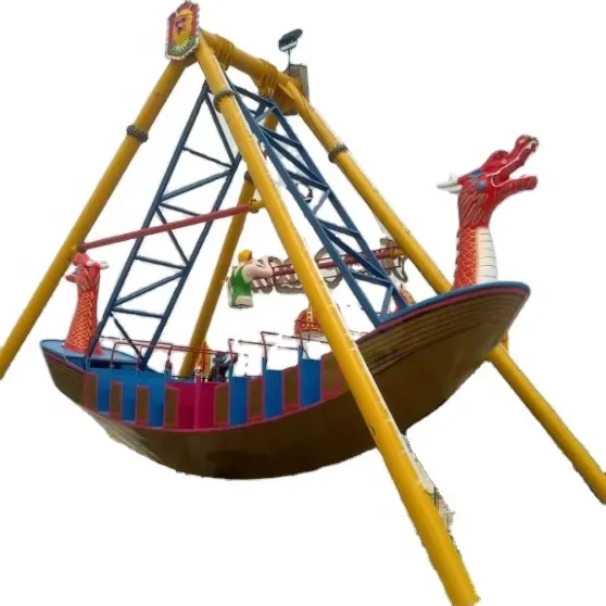 Balanço do navio pirata passeio 24 assentos de diversões Viking Barco Personalizado Equipamento de Playground Indoor Comercial Indoor ISO CE 8m >10