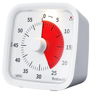 60 Minuten Studie Visual Timer für Kinder Produktivität studie Timer Kochen Küche Countdown Timer - Product Image 1