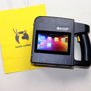 CYCJET S88-4L Handheld <strong>Coding</strong> Machine, 100mm Wide Printing <strong>for</strong> Date/QR/Logo