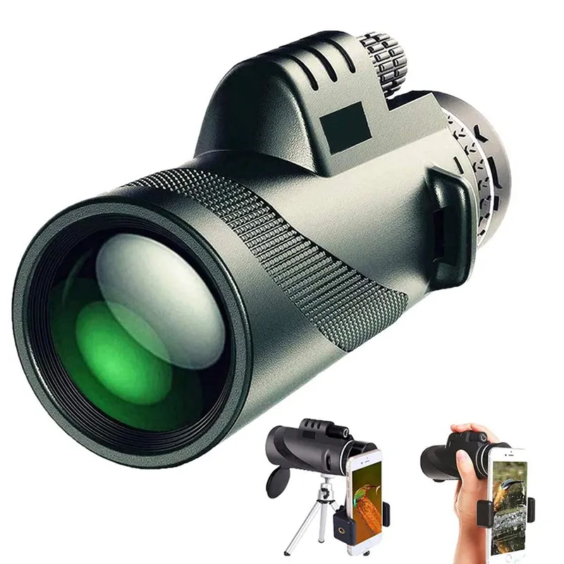 Rmy-telescopio monocular de alta potencia para adultos, 40x60 A, HD, gran oferta