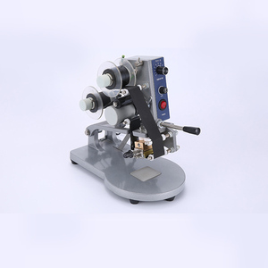 Fabrik preis Halbautomat ische Codier maschine Verfalls datum Druckmaschine für Etikett - Product Image 6