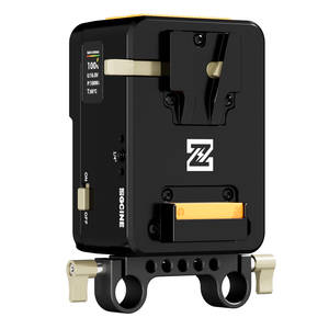 ZGCINE VM-HS1 Hot Swap 50WH Built-in Battery V Mount Battery Plate with PD <strong>Input</strong> and <strong>Output</strong> for Film - Product Image 1