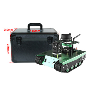 Transbot ROS Crawler-Stil Roboterunterstützung für schnelle Montage Roboterarm basierend auf ROS und Python Programmierung für Jetson NANO SUB