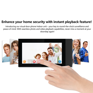 Tuya Smart Wifi Video Doorbell7 Inch Ahd Screen App <strong>Intercom</strong> Visual <strong>Intercom</strong> <strong>System</strong> <strong>With</strong> 1080p Hd Camera - Product Image 5