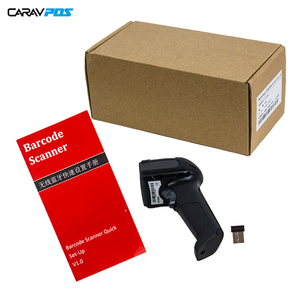 Escáner de código de barras inalámbrico 2D de largo alcance 2,4G Lector de código QR inalámbrico para pago móvil - Product Image 5