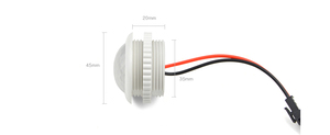 Sensor de movimiento de luz infrarroja, temporizador de iluminación del hogar, PIR, sensible al Led - Product Image 4