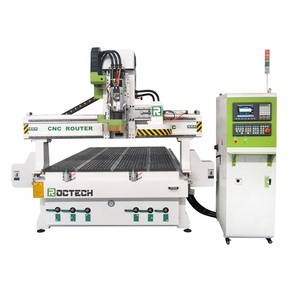 Enrutador CNC de 4 ejes RC1530RH Controlador Syntec Taiwán rieles lineales cuadrados El husillo puede girar +/-90 grados Personalizar - Product Image 1