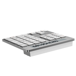 Portable <strong>Bluetooth</strong> <strong>Keyboard</strong> Silver Calculator <strong>Keyboard</strong> Wireless <strong>Numeric</strong> <strong>Keyboard</strong> for Laptop - Product Image 3