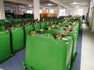 660 1100L litre plastik çöp tenekesi, satılık büyük atık konteyner ve büyük boy plastik çöp kutusu - Product Image 6