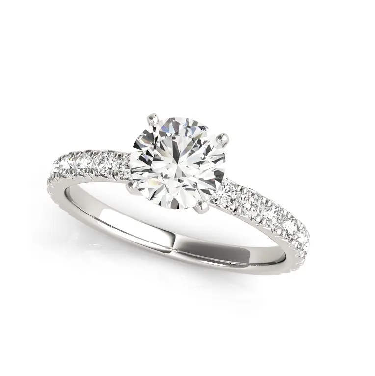 सबसे बेच हस्तनिर्मित दौर शानदार आकार लगाम फ्रेंच प्रशस्त दौर हीरे की अंगूठी और बैंड के लिए सबसे अच्छी कीमत पर उपलब्ध