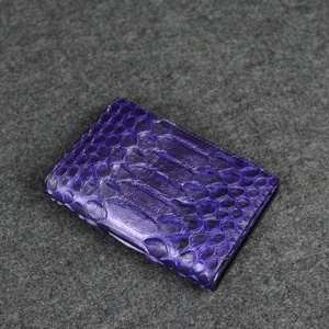 皮革护照夹蛇皮护照钱包异国钱包卡夹蟒蛇皮钱包定制钱包 - Product Image 4