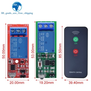 TZT <strong>IR</strong> 1 Channel Infrared Receiver Driving Switch Relay Driver Module Board 5V / 12V + Active <strong>Remote</strong> <strong>Controller</strong> - Product Image 2