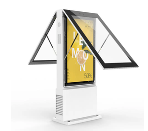 49 55 65 pollici 3500 esterno lit lettore di pubblicità LCD Android Freestanding Digital Signage Software CMS chiosco interattivo - Product Image 1