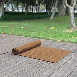 Eco Friendly Ramie Yoga <strong>Mat</strong> Sustainable Handmade Natural Ramie Linen <strong>Mat</strong>