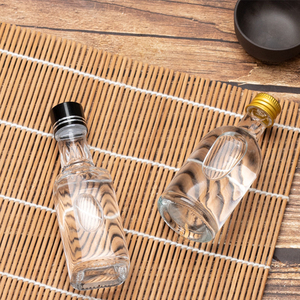 <span class=keywords><strong>Mini</strong></span> garrafa de vidro personalizada, garrafa de vidro uísque com cortiça, 50ml/100ml/200ml/5cl - Product Image 3