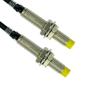 Sensor de proximidad cilíndrico Personalizar DC Sensor inductivo de 2 cables Precio 1000Hz Sensor de velocidad inductivo para producción de acero - Product Image 3