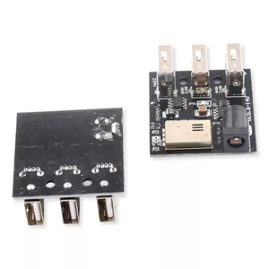 DC 5.5mm <strong>Input</strong> 9V 12V <strong>Output</strong> Mobile Power Supply Board 3 USB Ports 5V 8A Step-Down Charger <strong>Module</strong> Product Category ICs - Product Image 1