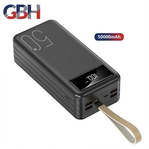 High Capacity Triple <strong>Input</strong> 4 USB <strong>Output</strong> 50000mAh <strong>Power</strong> <strong>Banks</strong> Mobile Phone Charger 50000 Mah Powerbank for Mobile Phone - Product Image 1