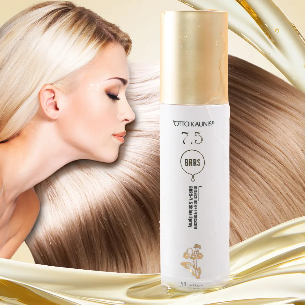 Etiqueta privada de alta calidad spray para el cuidado del cabello protección contra el calor y brillo spray para el cabello para todo tipo de cabello 150ml
