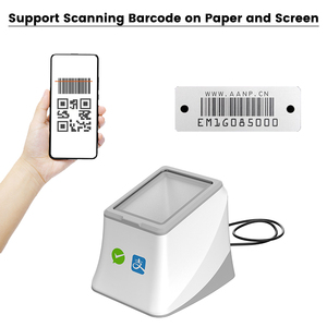 F Desktop 1D 2D Barcode Scanner and RFID NFC <strong>Box</strong> Waterproof 2D <strong>Scanning</strong> Self-service <strong>Code</strong> Reader Machine Koisk - Product Image 3