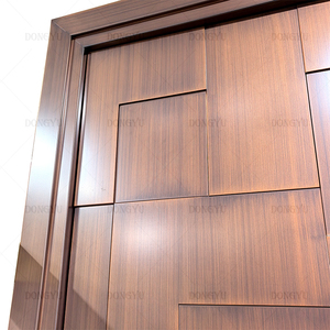 Dongyu Modern High-End özelleştirilmiş gravür tasarım ev giriş ön Pivot kapı Villa güvenlik zırhlı ön kapı - Product Image 4