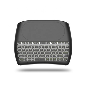 BT触摸板迷你键盘黑白超薄全按钮键盘适用于所有电脑手机板 - Product Image 4