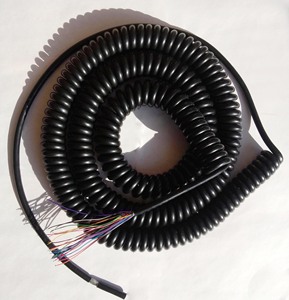 最新のMPGハンドホイールエンコーダーCNC手動パルス発生器21コアスプリングスパイラルケーブル - Product Image 2