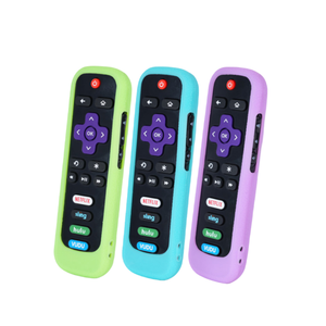 Силиконовый защитный чехол на пульт дистанционного управления для TCL Roku280 Roku TV, противоударный чехол - Product Image 1