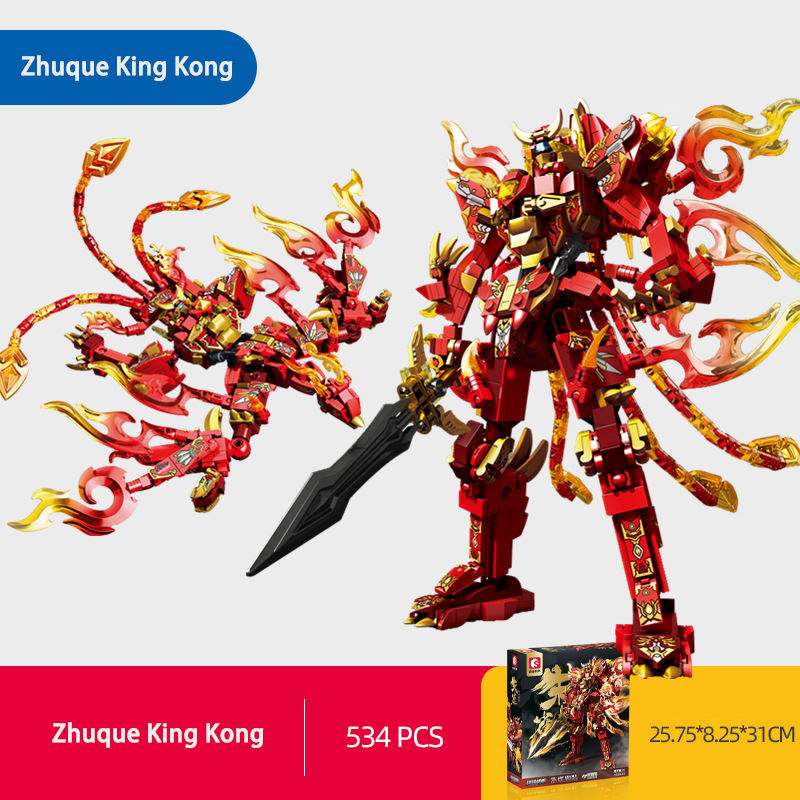 Transformation directe des particules suzaku king kon-534