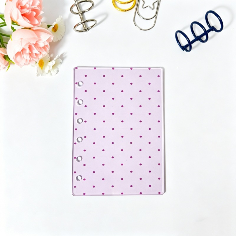 A7 à pois roses (pièce unique)