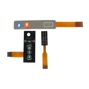 Personalized graphic <strong>LCD</strong> matrix capacitive touch <strong>control</strong> illuminate membrane switch <strong>keyboard</strong> - Product Image 6
