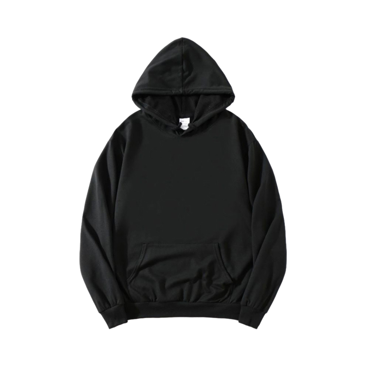 Sudadera con capucha negra