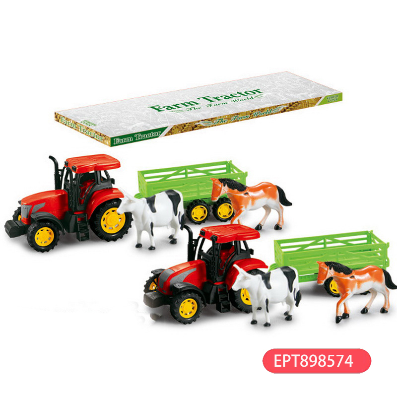 EPT898574-Inertia remorque voiture de ferme (deux modèles mixtes)(60pcs/ctn)