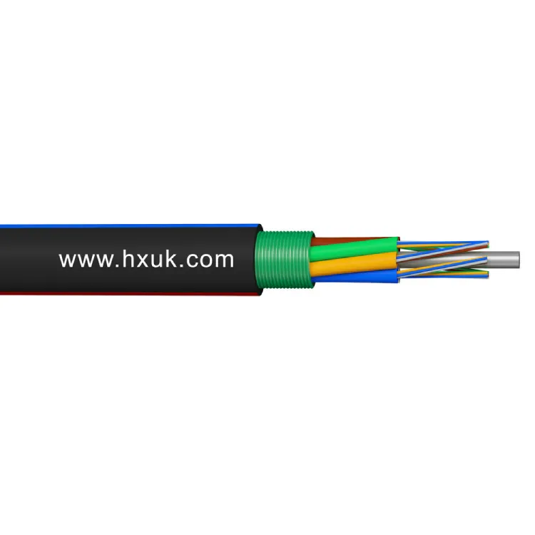 Kabel serat optik mode tunggal Gyta53/Gyta/Gyxtw/Gyfty/Gyts/Gyxtc8S kabel komunikasi
