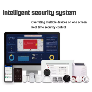 Sistema de alarma de alta tecnología para la seguridad del hogar con sonido de alarma de alto volumen adecuado para instalación oculta - Product Image 5
