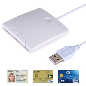Smart <strong>Card</strong> <strong>Reader</strong> for ID CAC DNIE ATM IC SIM Bank <strong>Card</strong> Cloner Connector for PC, Support for Chip <strong>Card</strong> Operations - Product Image 6
