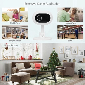 กล้องขนาดเล็ก Wi-Fi ความคมชัดระดับ HD 1080P กล้องรักษาความปลอดภัยในร่มกล้องวิดีโอและเสียงกล้องกลางคืน - Product Image 5
