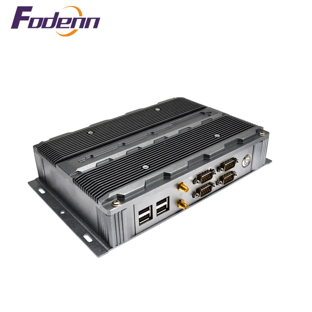 Fodenn Brand Custom ized Intel Skylake DDR3L 4GB/16GB Embedded Fanless Industrial Box PC