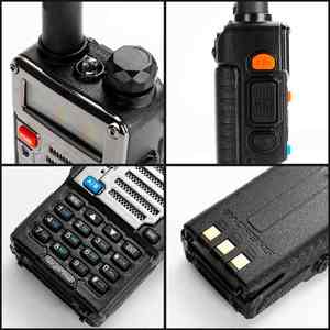 Original Baofeng Walkie Talkie <span class=keywords><strong>UV</strong></span>-<span class=keywords><strong>5R</strong></span> + Plus 5W Funkgerät UHF/VHF Dualband Amateurfunk Com unica dor BAOFENG Radio