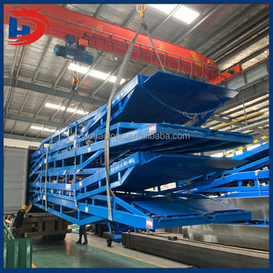 Capacidad de carga de 10 toneladas Plataforma de contenedores móvil Rampa Logística de descarga y almacenamiento para industrias portuarias - Product Image 4