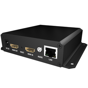 Servidor codificador de vídeo H265 para red de Facebook y YouTube para equipos de transmisión de radio y TV IPTV
