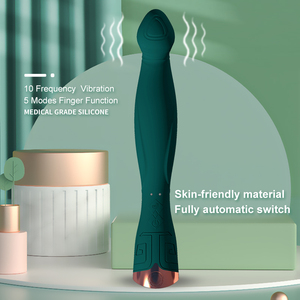 2024 LeALLLe新款性玩具假阴茎振动器搞笑手指振动器成人玩具电动女性 - Product Image 6