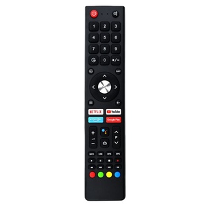 OEM ODM Custom IR telecomando universale 4 tasti di scelta rapida TV comando vocale remoto supporta codice fisso fatto plastica silicone ABS - Product Image 1