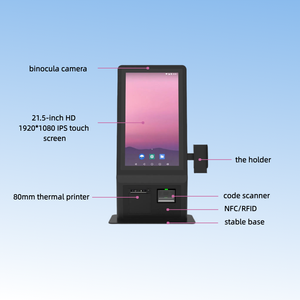 Quiosco táctil de alto rendimiento de 21,5 \ "con escáner 1D/2D NFC Bluetooth para comida rápida y cadenas minoristas Montaje lateral y función SDK - Product Image 2